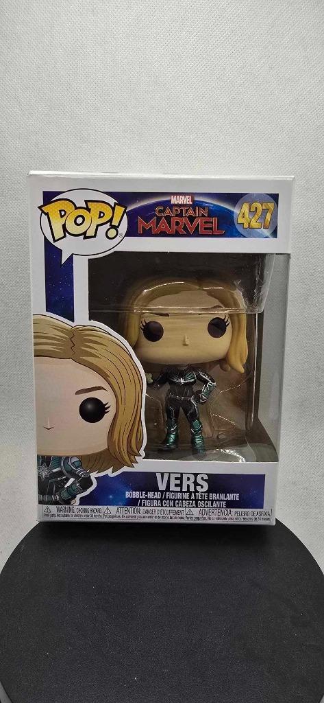 Funko Captain Marvel Vers, Collections, Statues & Figurines, Comme neuf, Fantasy, Enlèvement ou Envoi