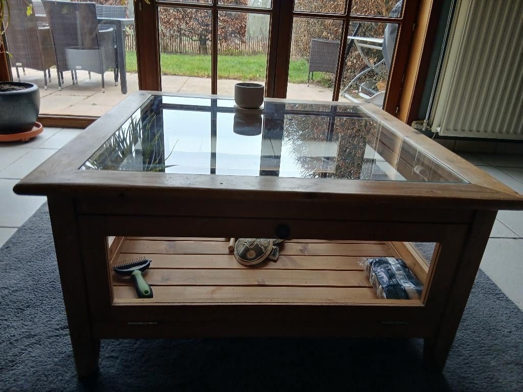 Table de salon, Pin, 50 à 100 cm, Enlèvement, 50 à 100 cm