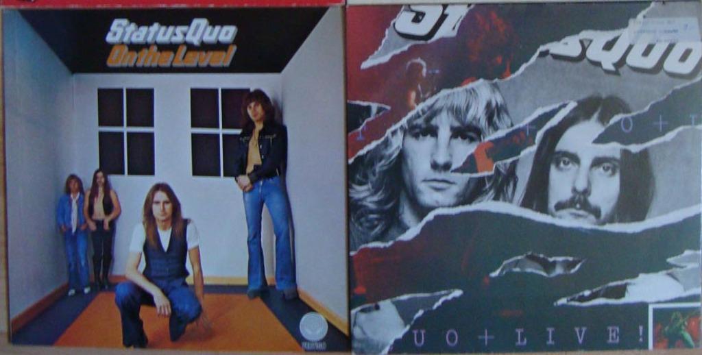 STATUS QUO - la crème du rock - 2 LP  - 1 double, Verzenden