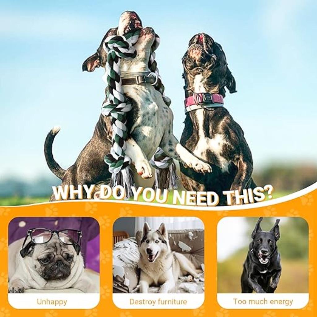 Jouet en corde pour chien 100 cm LIVRAISON RAPIDE ET GRATUIT, Neuf, -, -, YCOZY