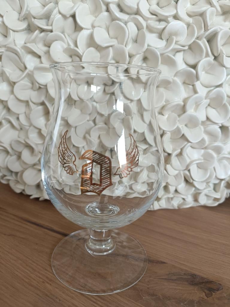 Duvel glas gouden wings, Ophalen of Verzenden