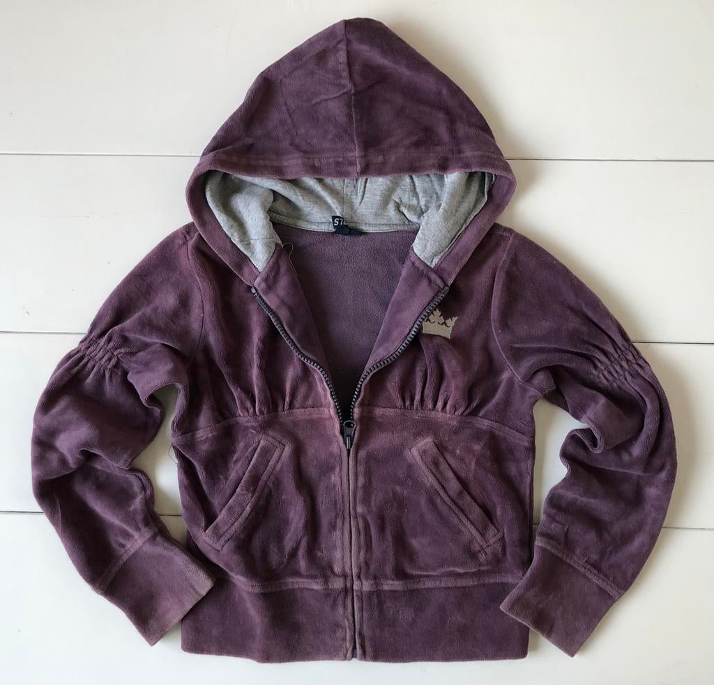 gilet à capuche Star Girls 128 134, Enlèvement ou Envoi, Pull ou Veste, Utilisé, Fille