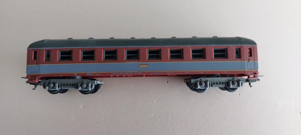 Lima wagon HO SNCF, Gebruikt, Gelijkstroom, Wagon, Ophalen of Verzenden