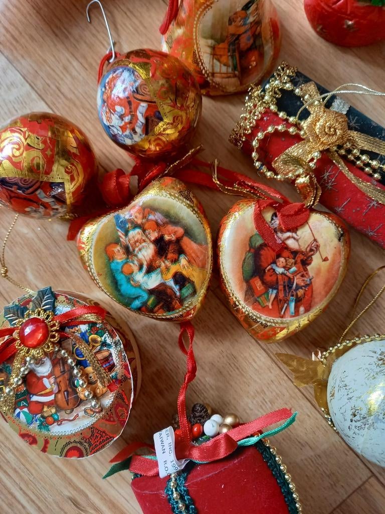 ONBREEKBARE KERSTBALLEN, Diversen, Kerst, Ophalen of Verzenden, Zo goed als nieuw