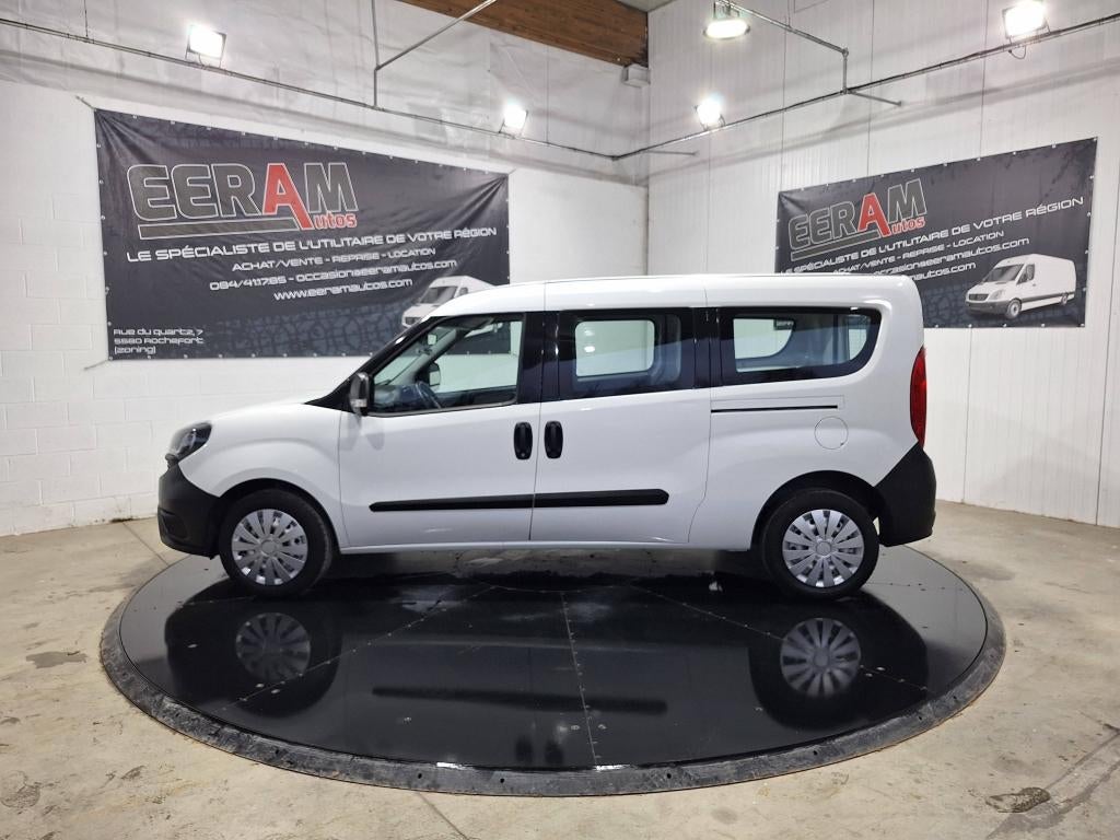 Fiat Doblo Cargo, Auto's, Fiat, Stof, Wit, Bedrijf, Handgeschakeld