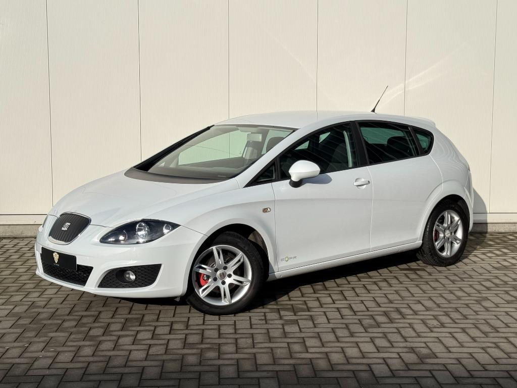 ✅ SEAT Leon 1.6 CR TDi E-Ecomotive Copa GARANTIE Airco, Auto's, Seat, Voorwielaandrijving, Euro 5, Zwart, 4 cilinders