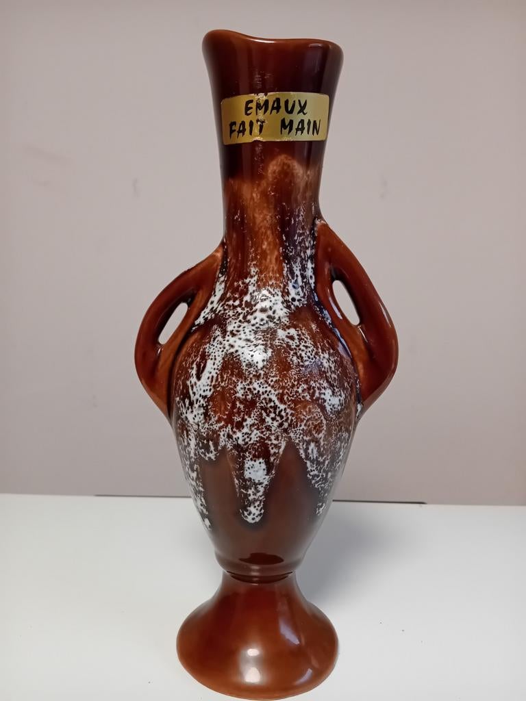 Vase en céramique Vallauris Emaux, Enlèvement ou Envoi