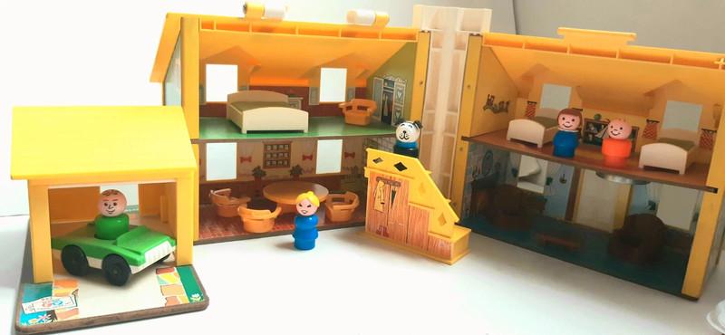 Fisher Price 352 Maison Play Family 1969, Enlèvement ou Envoi, Utilisé, Autres types