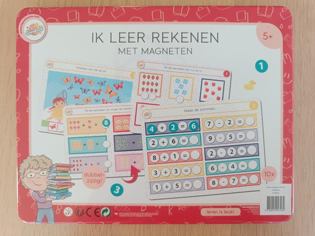 Ik leer rekenen met magneten, Ophalen, Rekenen