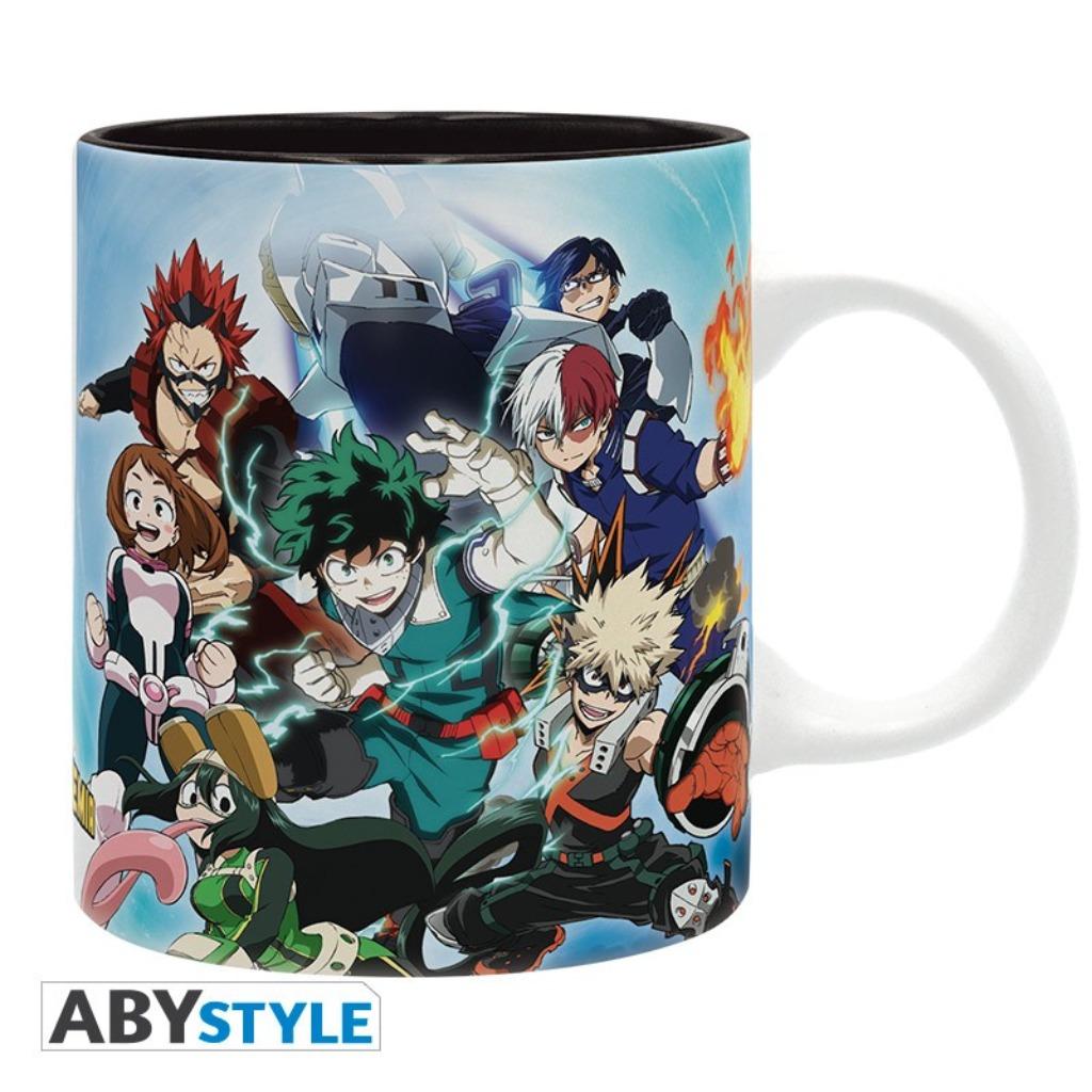 My Hero Academia - Mug - 320 ml - "Heroes vs. Villains"  (Re, Verzamelen, Poppetjes en Figuurtjes, Nieuw, Verzenden