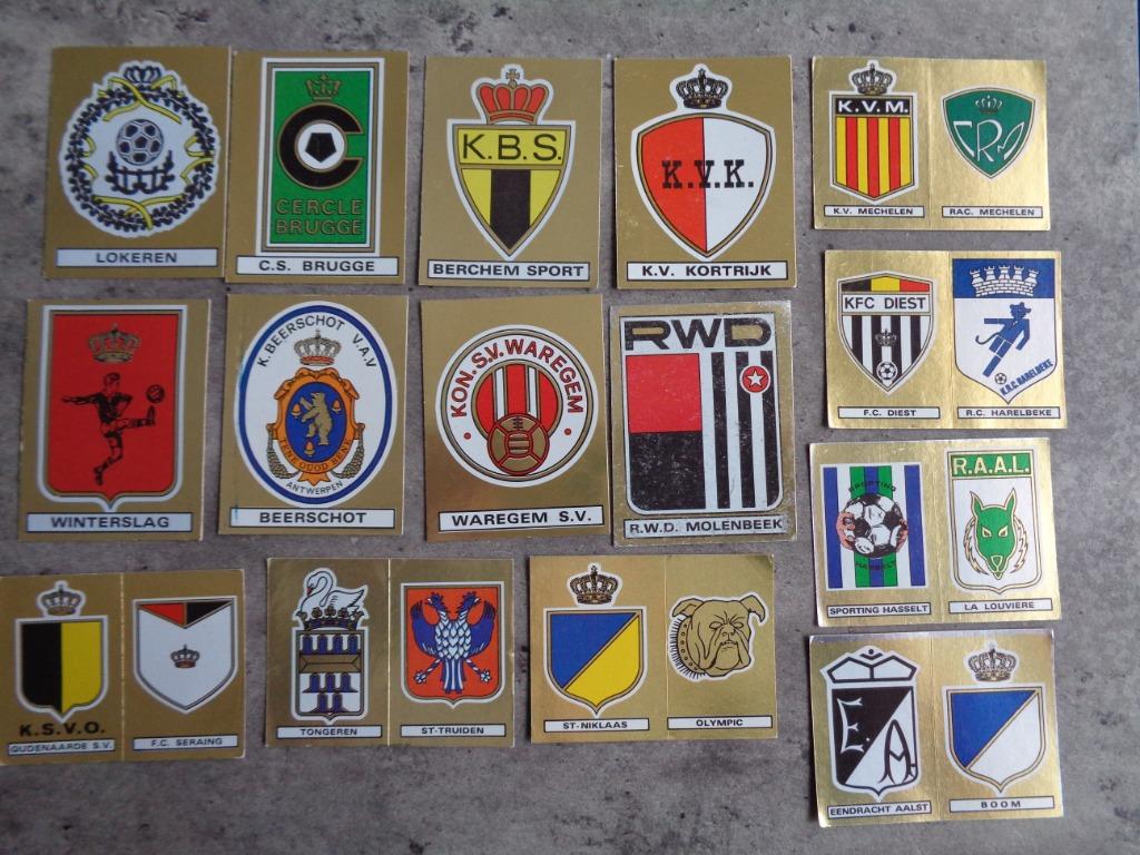 PANINI VOETBAL STICKERS FOOTBALL 81 PLAATJES 15X ANNO 1981, Verzenden