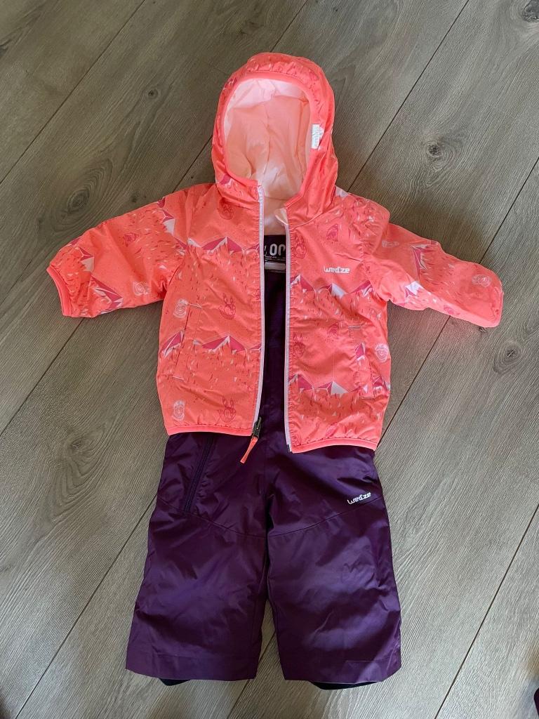 Skipak Wedze (broek + omkeerbare jas) (71-83 cm), Sport en Fitness, Zo goed als nieuw, Kleding, Ski, Ophalen