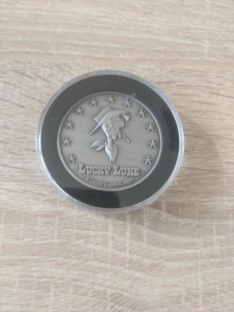 Morris médaille Lucky Luke la diligence bandeciné 2018, Enlèvement ou Envoi, Autres personnages, Neuf, Autres types