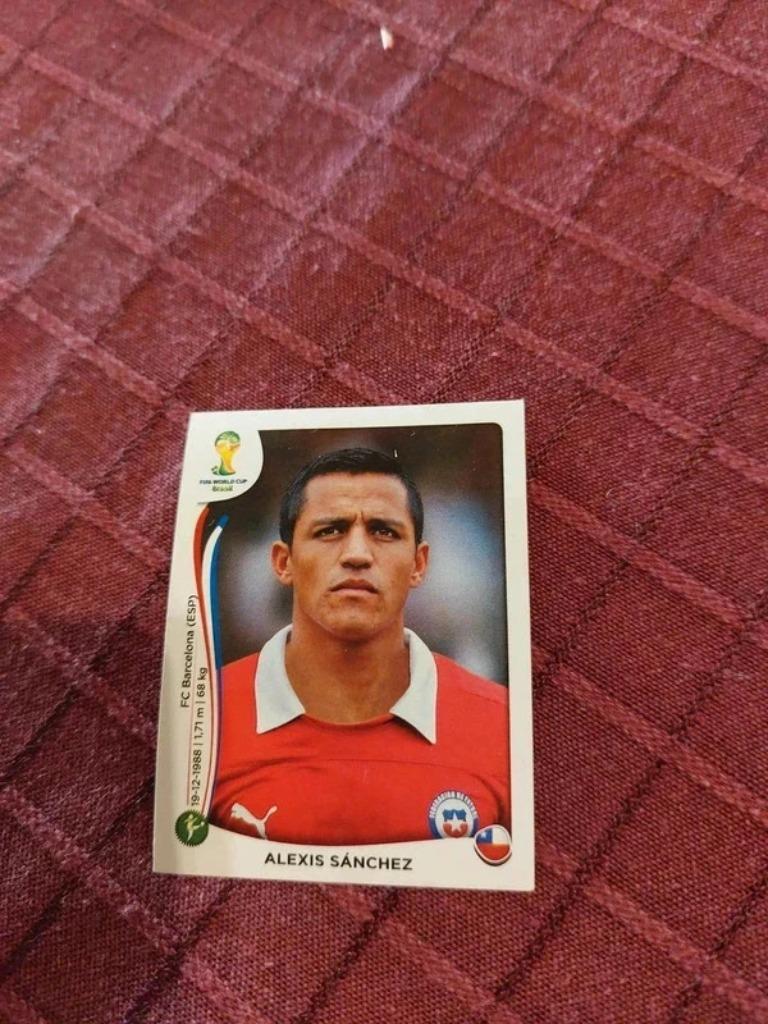Panini / Sticker / Alexis Sanchez / Chili / WK Brasil 2014, Verzenden, Nieuw, Poster, Plaatje of Sticker