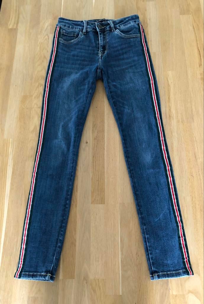 blauwe jeans Toxik3 maat XS / 34, Blauw, Ophalen of Verzenden, W27 (confectie 34) of kleiner, Gedragen