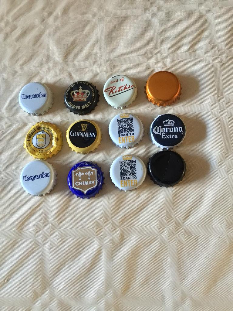 Bier kroonkurken en andere, Verzamelen, Biermerken, Ophalen of Verzenden