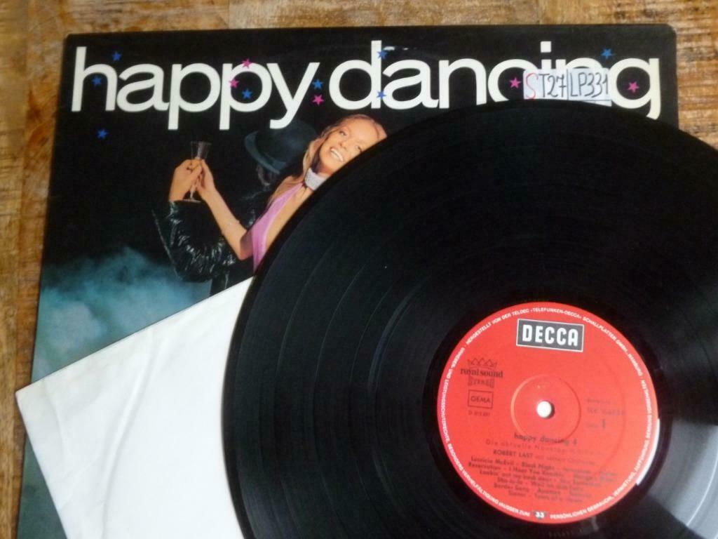 Vinyl HAPPY DANCING By (JAMES) ROBERT LAST Decca Records, CD & DVD, Vinyles | Dance & House, Enlèvement, Comme neuf, Musique d'ambiance ou Lounge