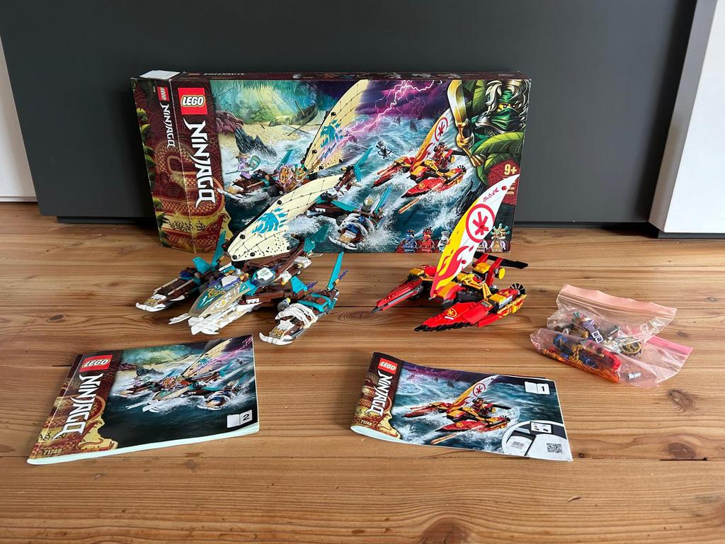 Lego Ninjago catamaran zeeslag 71748, Ophalen of Verzenden, Lego