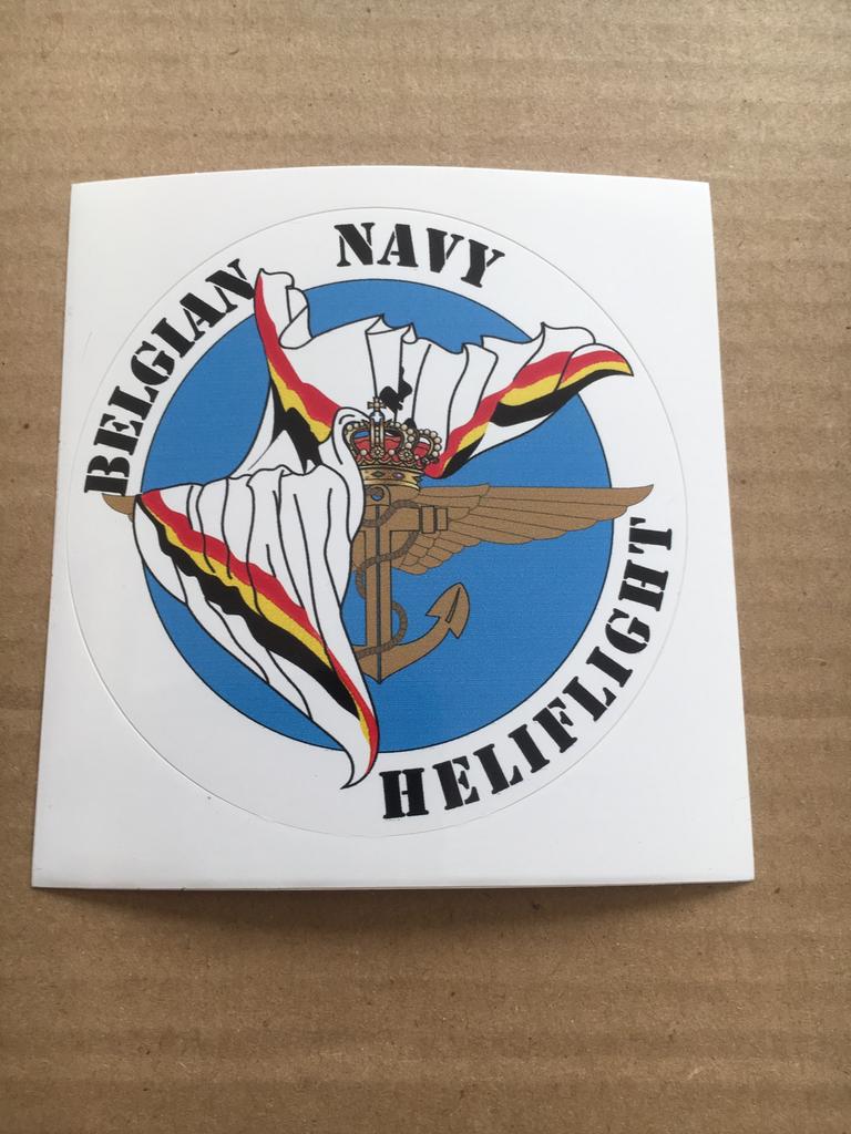 Sticker : Alouette III Heliflight - 40Sqn - Basis Koksijde., Verzamelen, Stickers, Nieuw, Overige typen, Ophalen of Verzenden