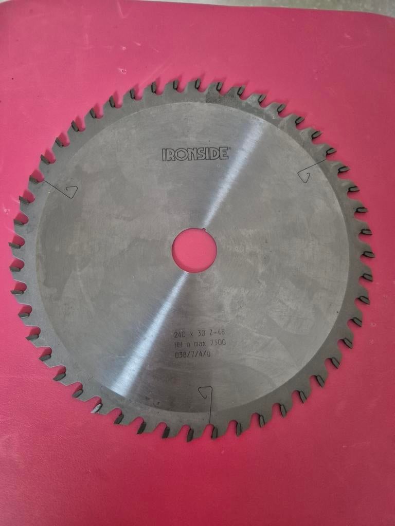 Lame 240mm Ironside, Doe-het-zelf en Bouw, Ophalen of Verzenden, Zo goed als nieuw