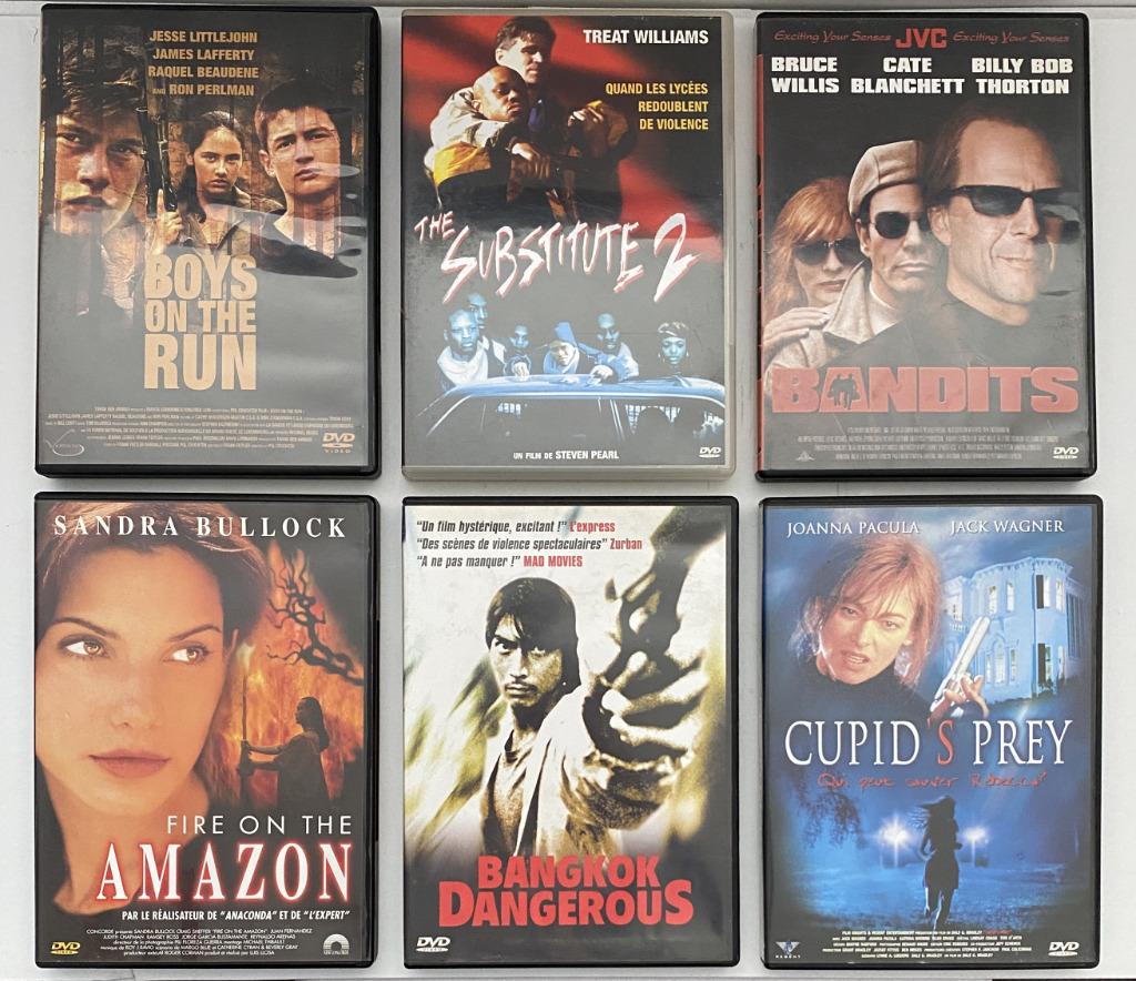 DVD Lot de 6 Films Série B, CD & DVD, Enlèvement ou Envoi