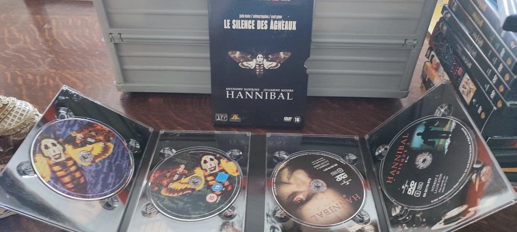 HANNIBAL LECTER - Pack 3 Films (6 dvd), Cd's en Dvd's, Dvd's | Thrillers en Misdaad, Gebruikt, Detective en Krimi, Boxset, Ophalen of Verzenden