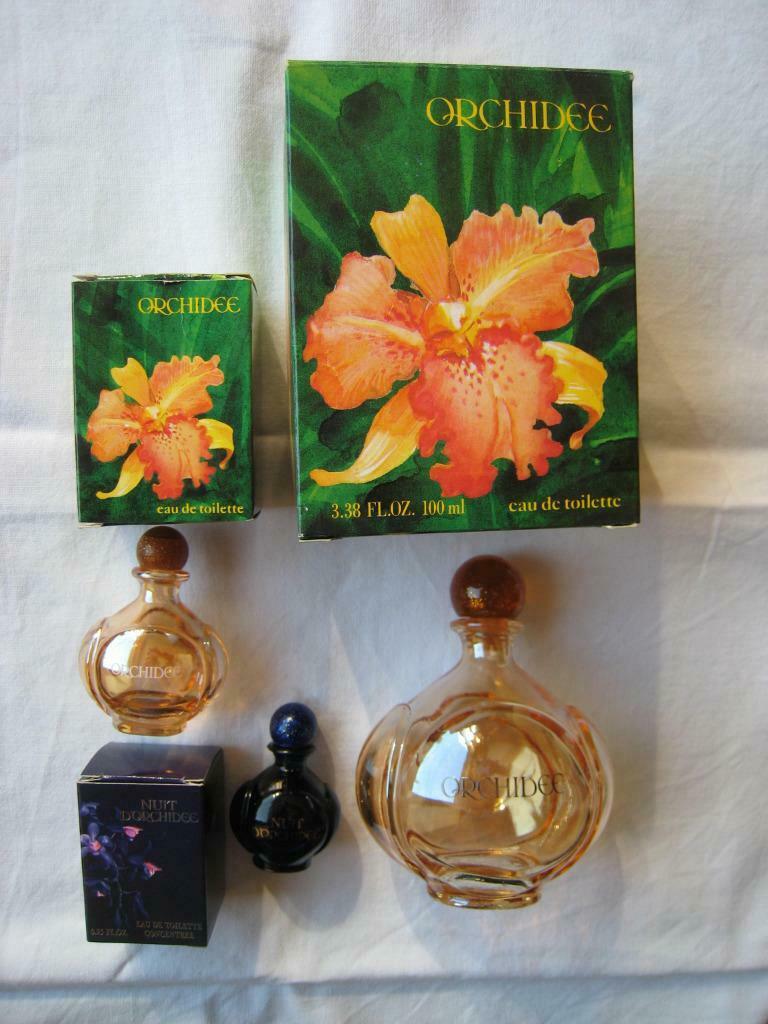 3 flacons parfum Orchidée Yves Rocher, Envoi, Utilisé