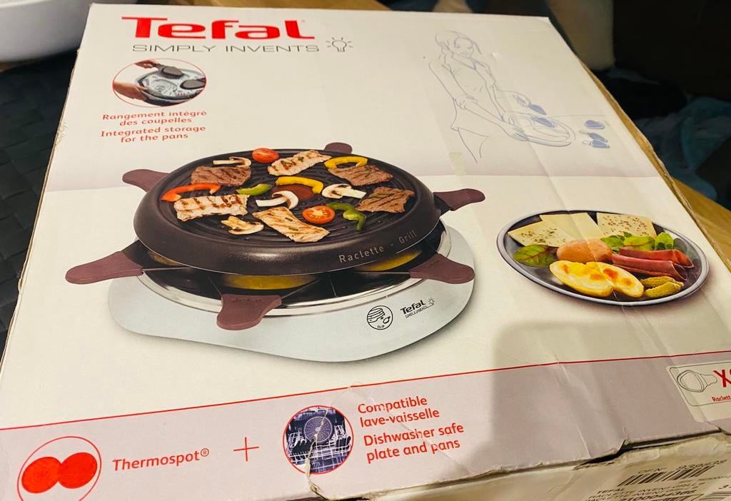 Tefal Simply Invents Raclette Gril Ronde, Enlèvement