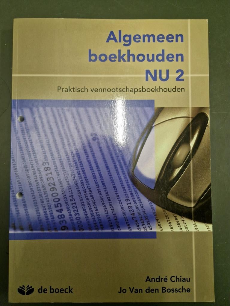 Bossche - Algemeen boekhouden NU 2, Boeken, Ophalen of Verzenden, Zo goed als nieuw, Nederlands, Bossche