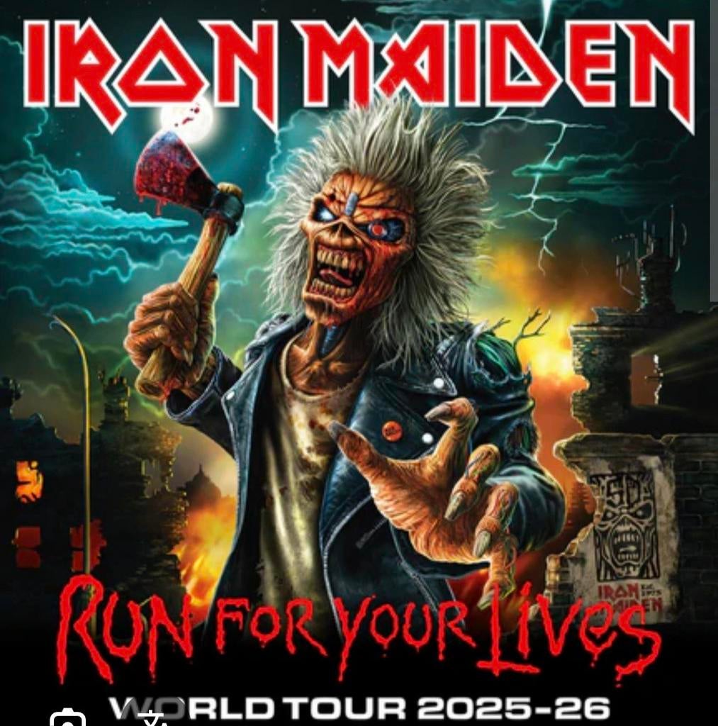 Iron Maiden Parijs 22 juni