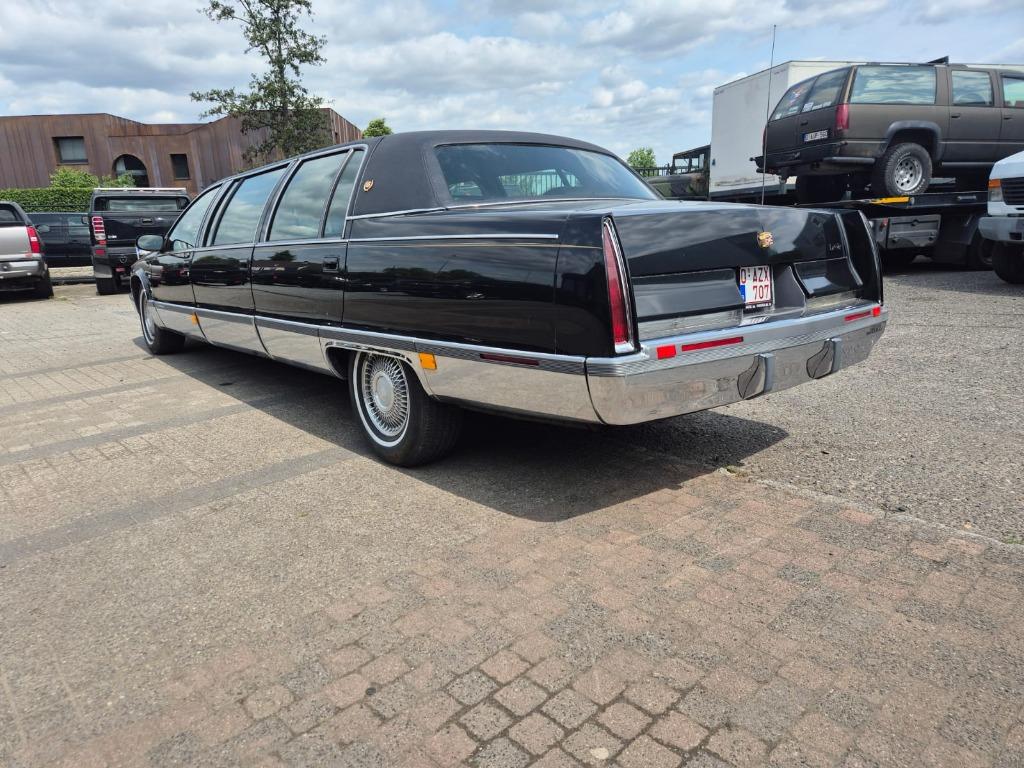 CADILLAC FLEETWOOD - BJ 1995-LIMO 8+1 PLAATSEN /OLDTIMER, Auto's, Automaat, Achterwielaandrijving, https://public.car-pass.be/vhr/b2780f94-02e2-439d-9c3b-960398d722e6