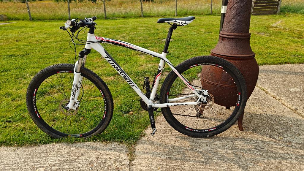 Mooie mountain bike, met schoenen, Autres marques, 49 à 53 cm, Comme neuf, Enlèvement