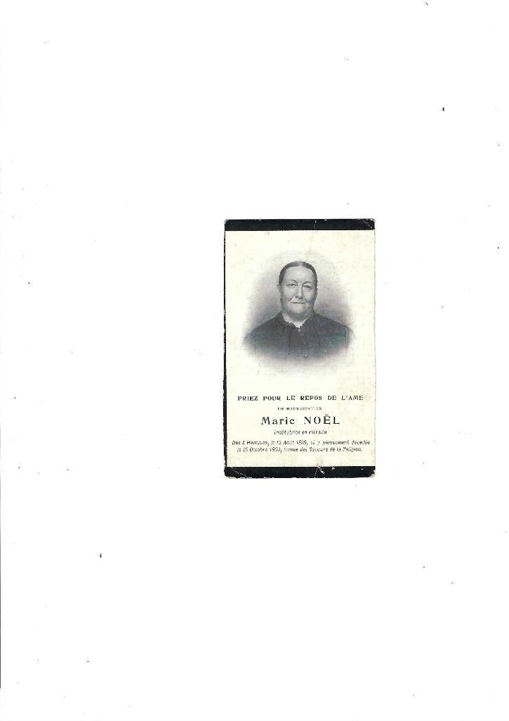 Souvenir de décès, Enlèvement ou Envoi