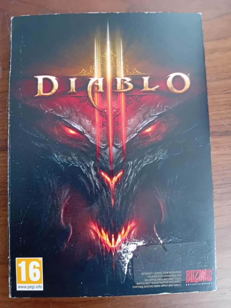 PC CD-Rom Diablo III, Ophalen of Verzenden, Gebruikt