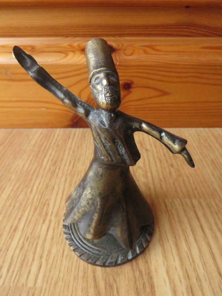 superbe personnage de derviche tourneur en bronze 1970, Enlèvement ou Envoi, Bronze