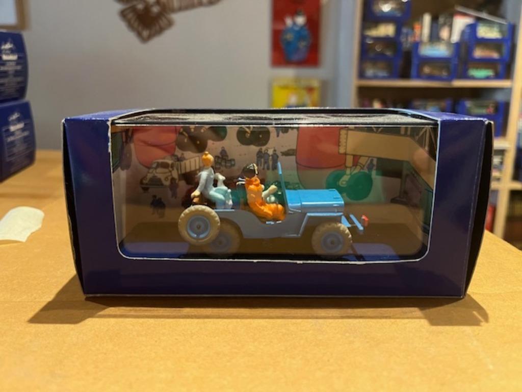 kuifje Tintin auto 1/43 nr 1 bieden vanaf 20€, Verzamelen, Ophalen of Verzenden, Kuifje, Zo goed als nieuw