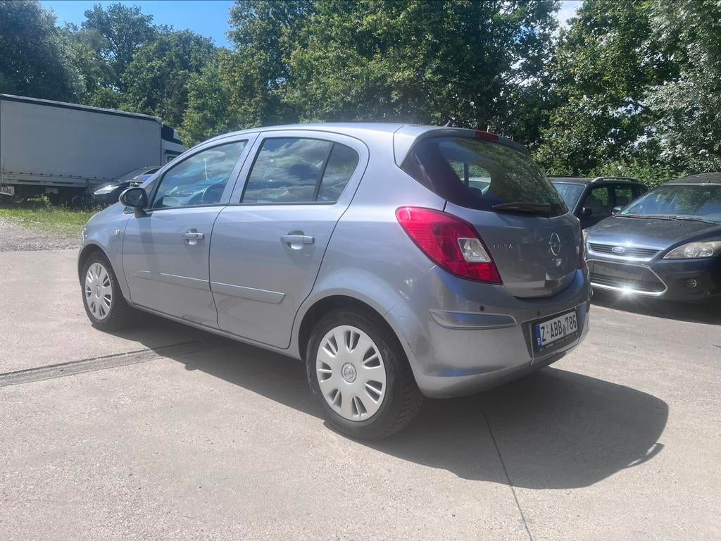 OPEL CORSA 1.2BENZINE VAN 2008 MET 129DKM PERFECTE STAAT AIR, Autos, Argent ou Gris, Achat, Entreprise, Electronic Stability Program (ESP)