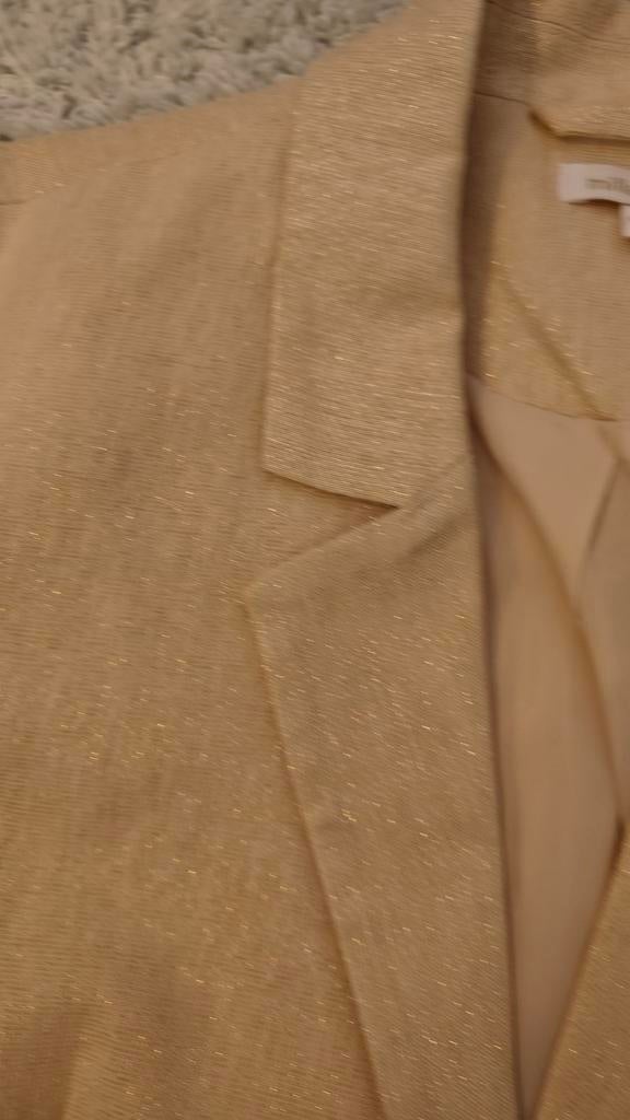 Kinder blazer/ vest met gouden Tint in, Kinderen en Baby's, Ophalen of Verzenden, Zo goed als nieuw