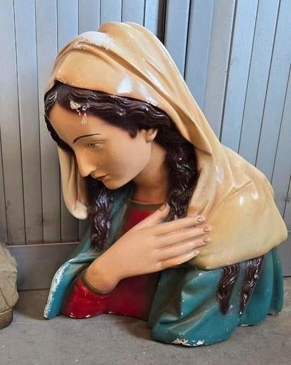 Religieus beeld Heilige Maria antiek, Ophalen