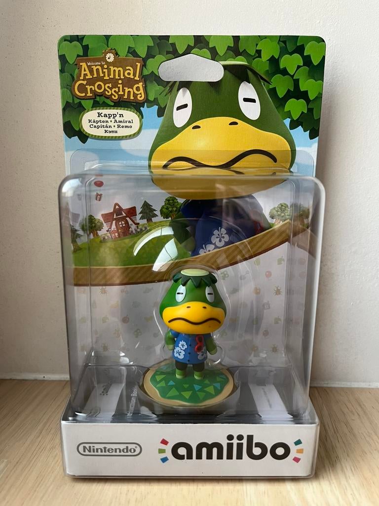 Amiibo Kapp'n (Animal Crossing), Games en Spelcomputers, Ophalen of Verzenden, Nieuw