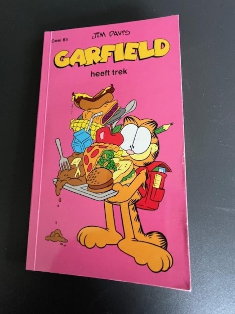 Garfield heeft trek, Boeken, Ophalen of Verzenden, Gelezen, Jim davis, Cartoons