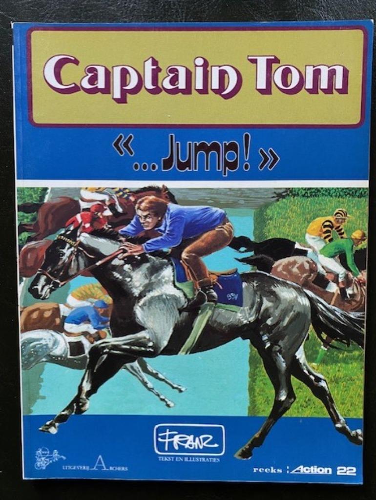CAPTAIN TOM -  "...Jump!", Gelezen, Eén stripboek, Ophalen of Verzenden, Franz Drappier