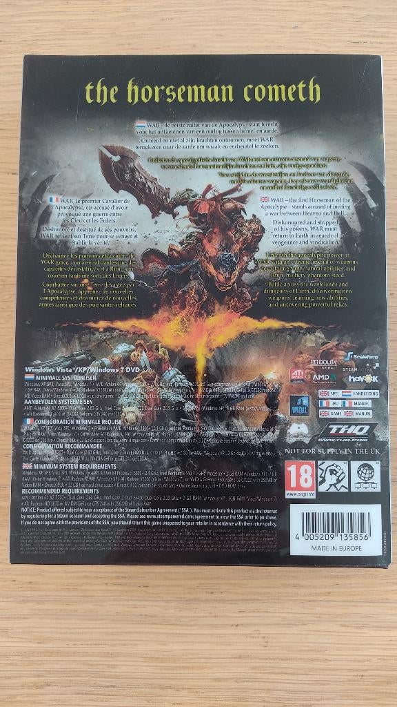 Jeux PC, peuvent être vendus séparément : 5€, Consoles de jeu & Jeux vidéo, Enlèvement ou Envoi, À partir de 12 ans, Un ordinateur