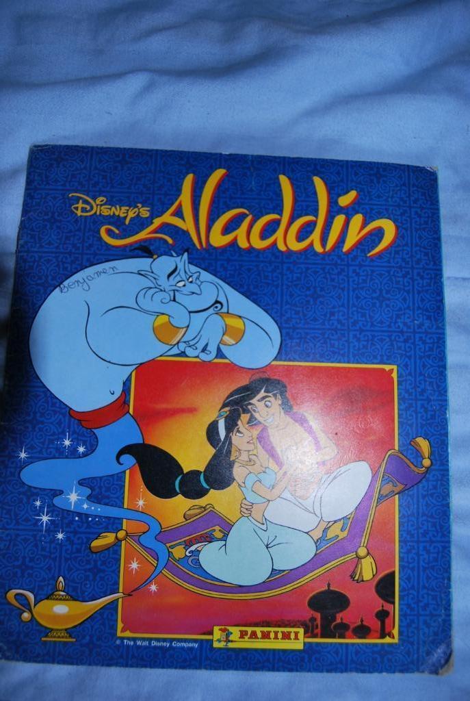Panini album „DISNEY ALADDIN 1993”, Verzamelen, Ophalen of Verzenden, Gebruikt, Overige typen