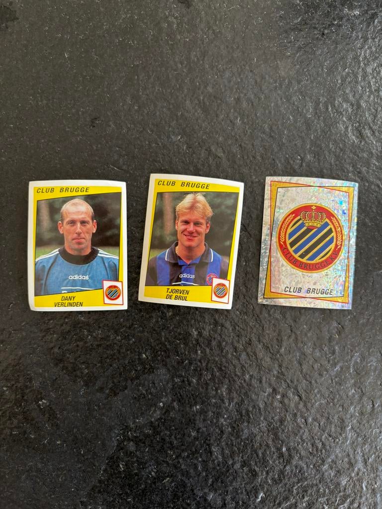 Panini stickers Club Brugge 1996-1997, Ophalen, Nieuw, Meerdere stickers