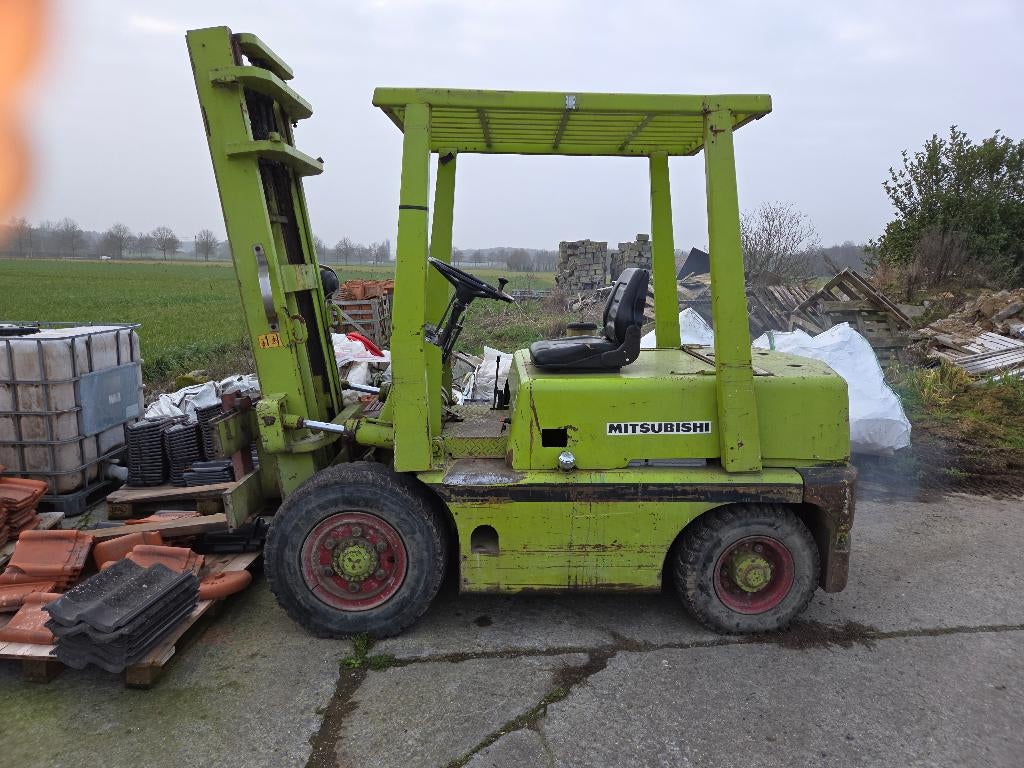 Clark 6 cilinder heftruck, 3000 tot 4000 kg, Diesel, Heftruck, Ophalen of Verzenden
