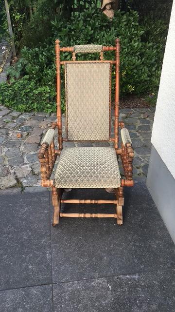 Fauteuil à bascule victorien, Antiquités & Art, Enlèvement