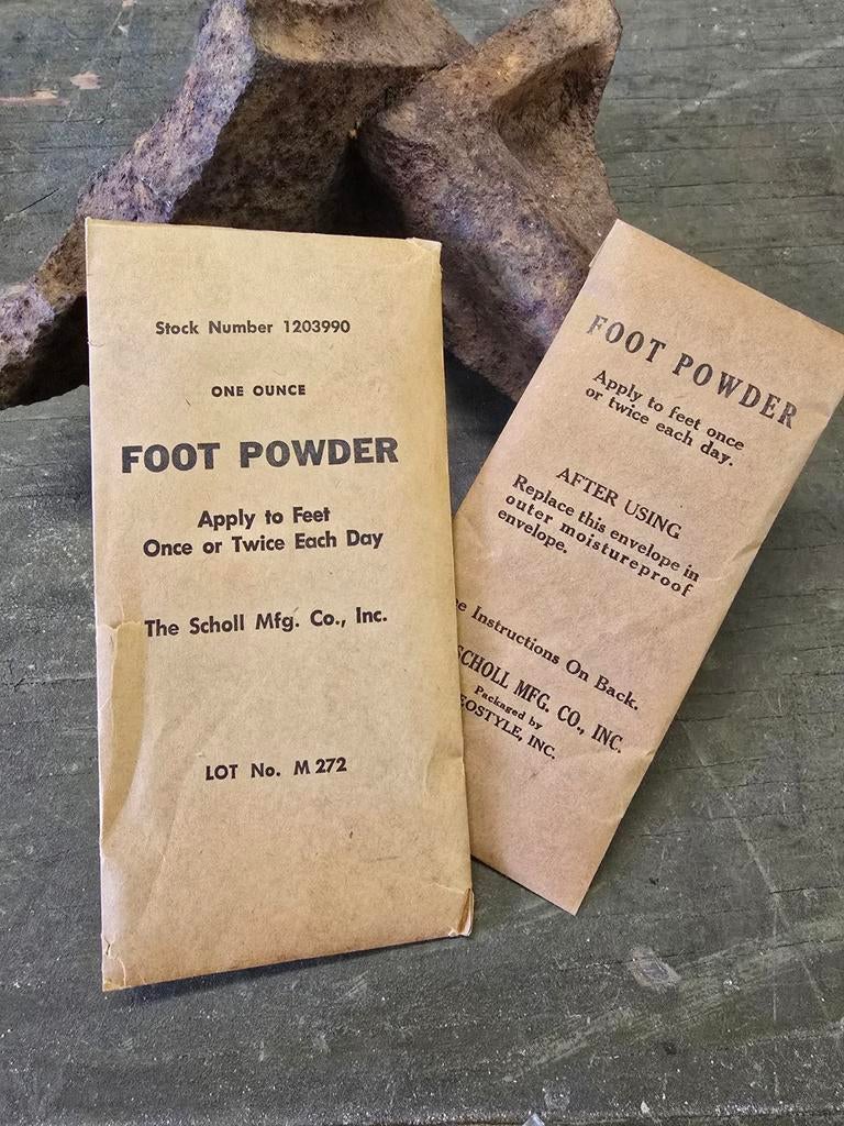 Enveloppe double en poudre américaine pour les pieds de la S, Collections, Objets militaires | Seconde Guerre mondiale, Enlèvement