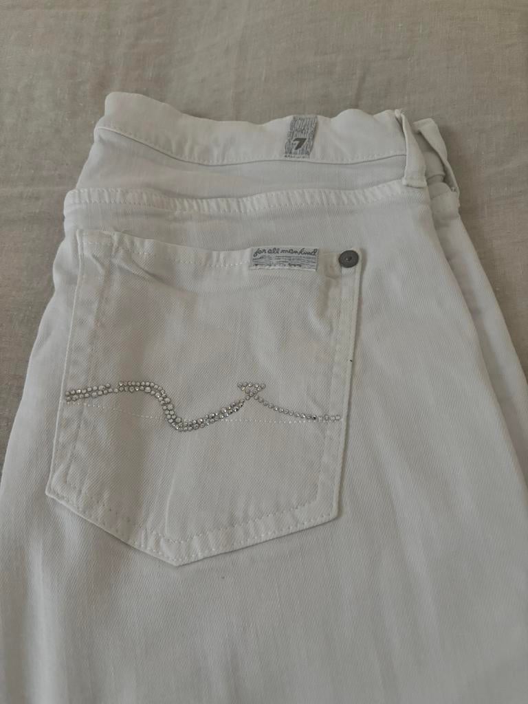 Jeans seven, Neuf, W28 - W29 (confection 36), Enlèvement ou Envoi, Blanc