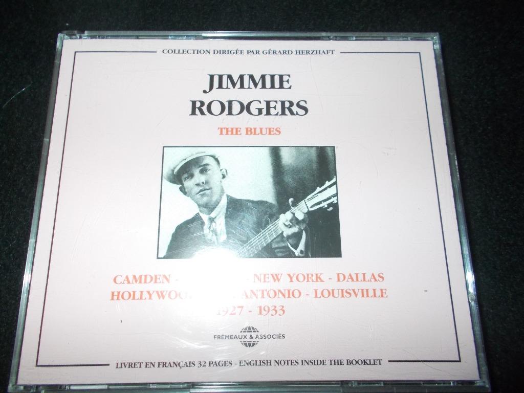 2CD - JIMMIE RODGERS - The Blues 1927 - 1933 - Countryblues, CD & DVD, CD | Jazz & Blues, Comme neuf, Blues, Enlèvement
